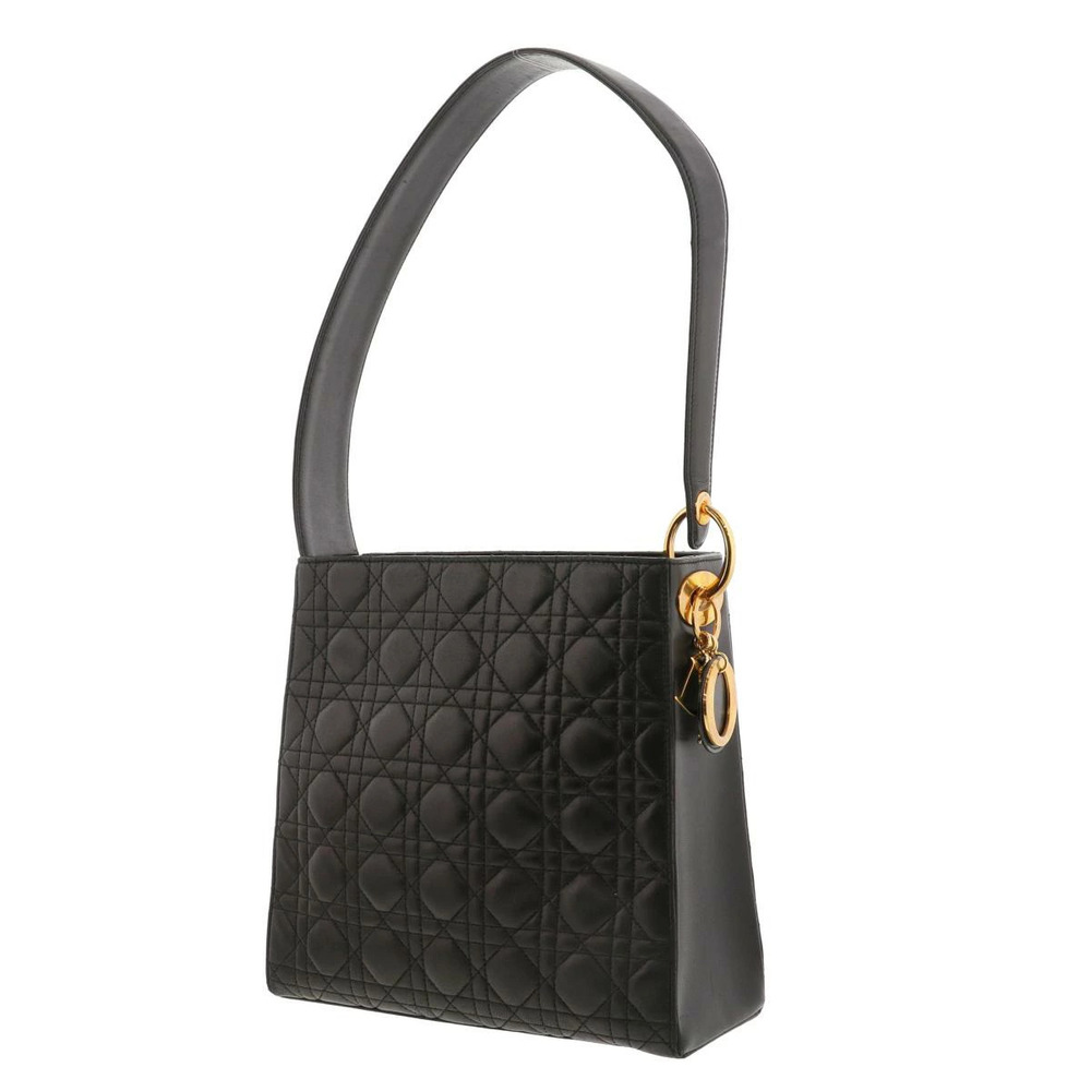 Christian Dior Cannage Shoulder Bag Messenger Black - Picture 2 of 6